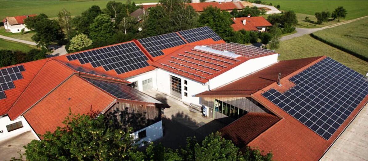Solar panel system for home