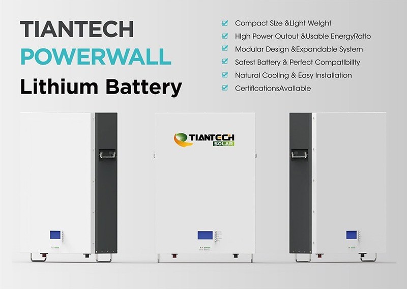  48V Wall-hung lithium ion battery