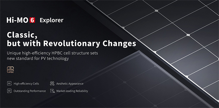 LONGI hat das neue Hi-MO6-Solarmodul auf den Markt gebracht