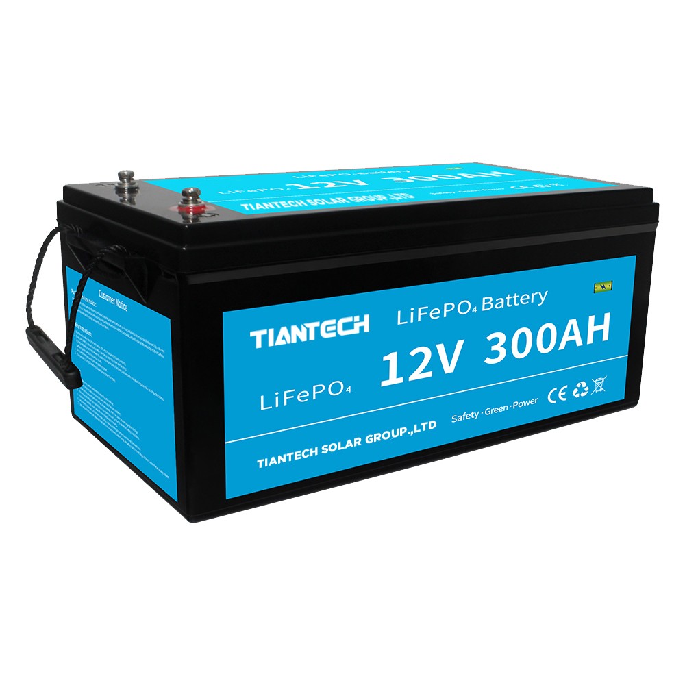 12V 300AH Parallelschaltung Lithium-Eisen-Phosphat-Batterie