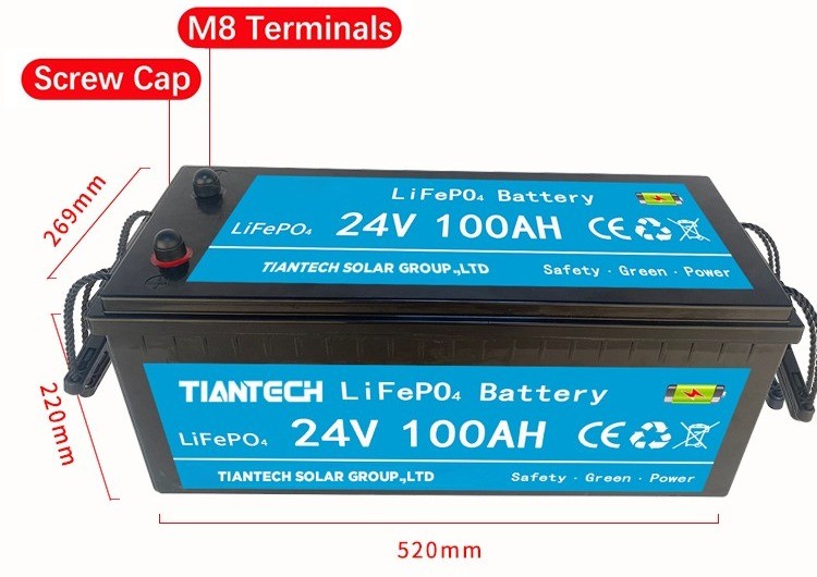 Compact lithium ion battery