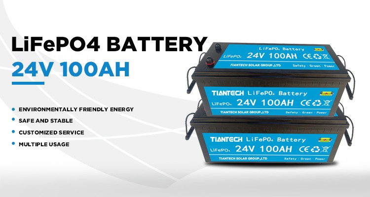 24v 100Ah LFP battery