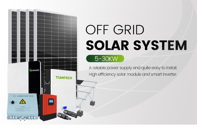   Portable off-grid solar system supplier