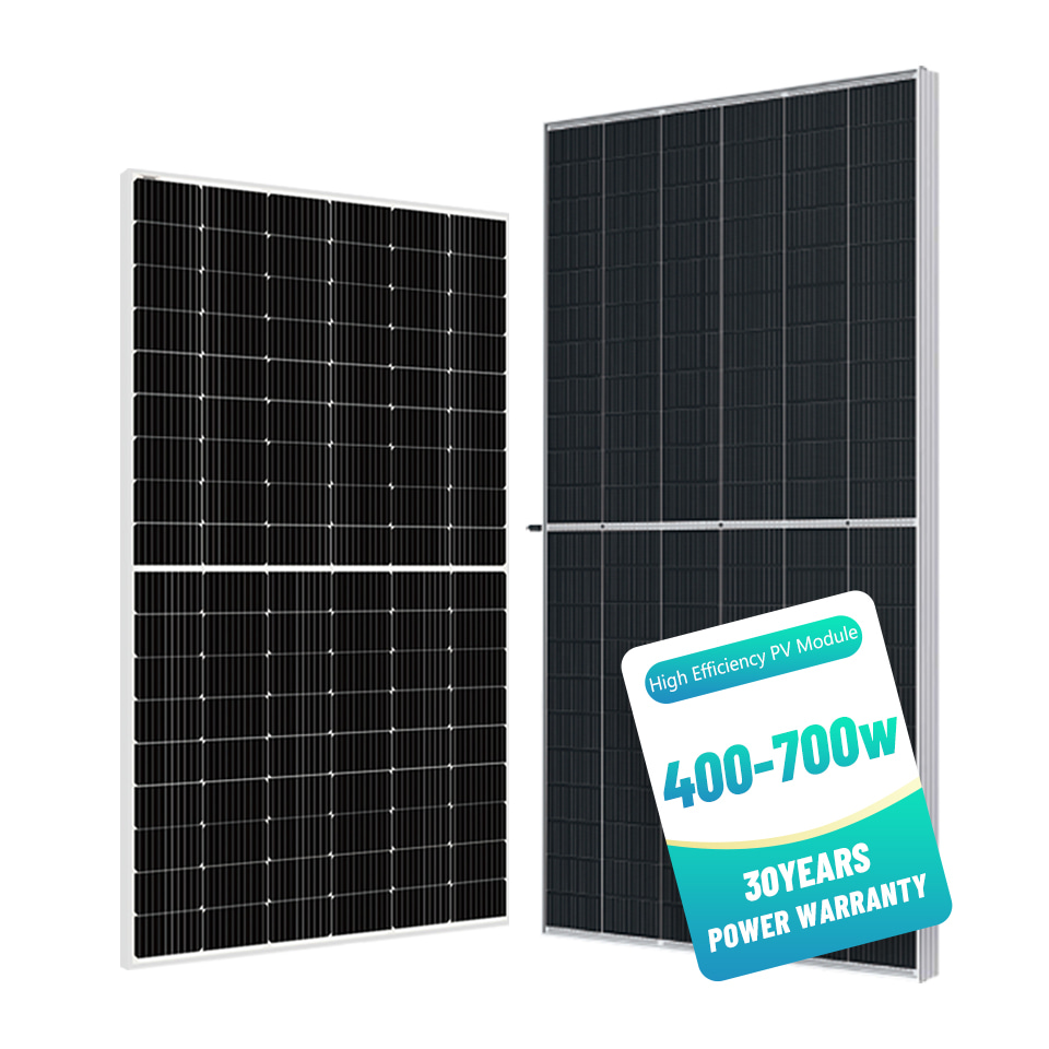 390W-670W kundenspezifisches monokristallines Panel für Heim- und PV-Projekte