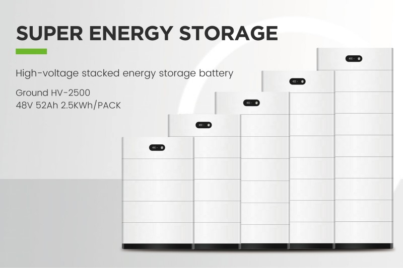 Hochspannungs-Stapel-Energiespeicher-Solarbatterie-Lithium-Ionen-Batterie 02