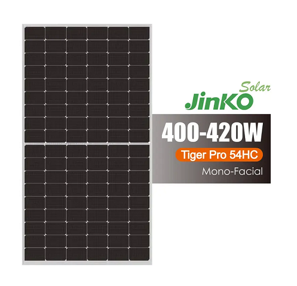 Jinko 108 Zellen 182 mm 400 W 420 W P-Typ monokristallines Halbzellen-Solarpanel
