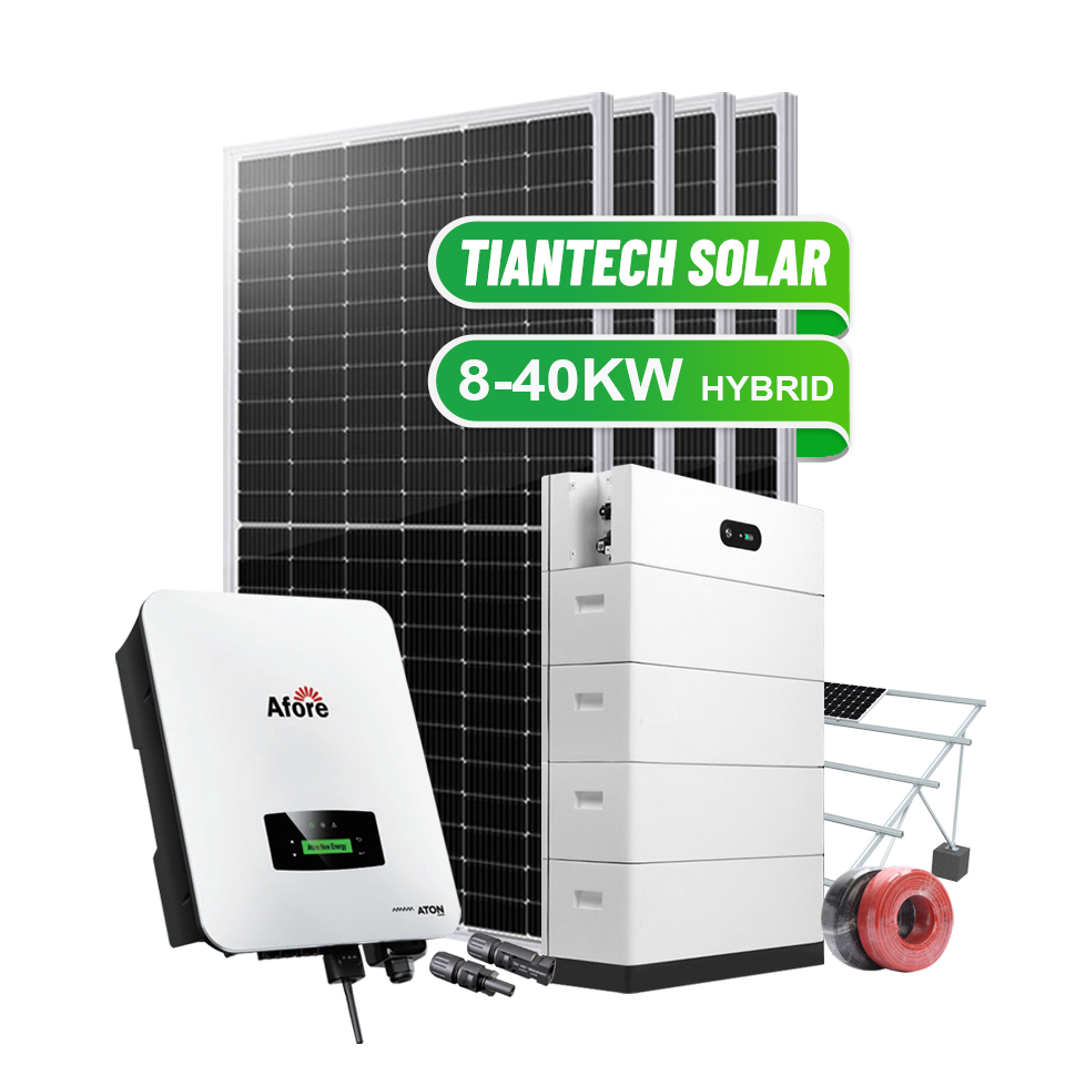 Komplettset Solar-Hybrid-Energiesystem Guter Preis
