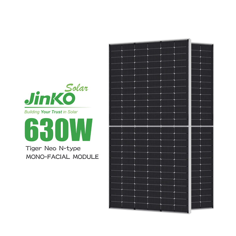 Jinko N Typ Solarpanel 610 W 620 W 630 W TopCon PV-Modul für Solaranlage