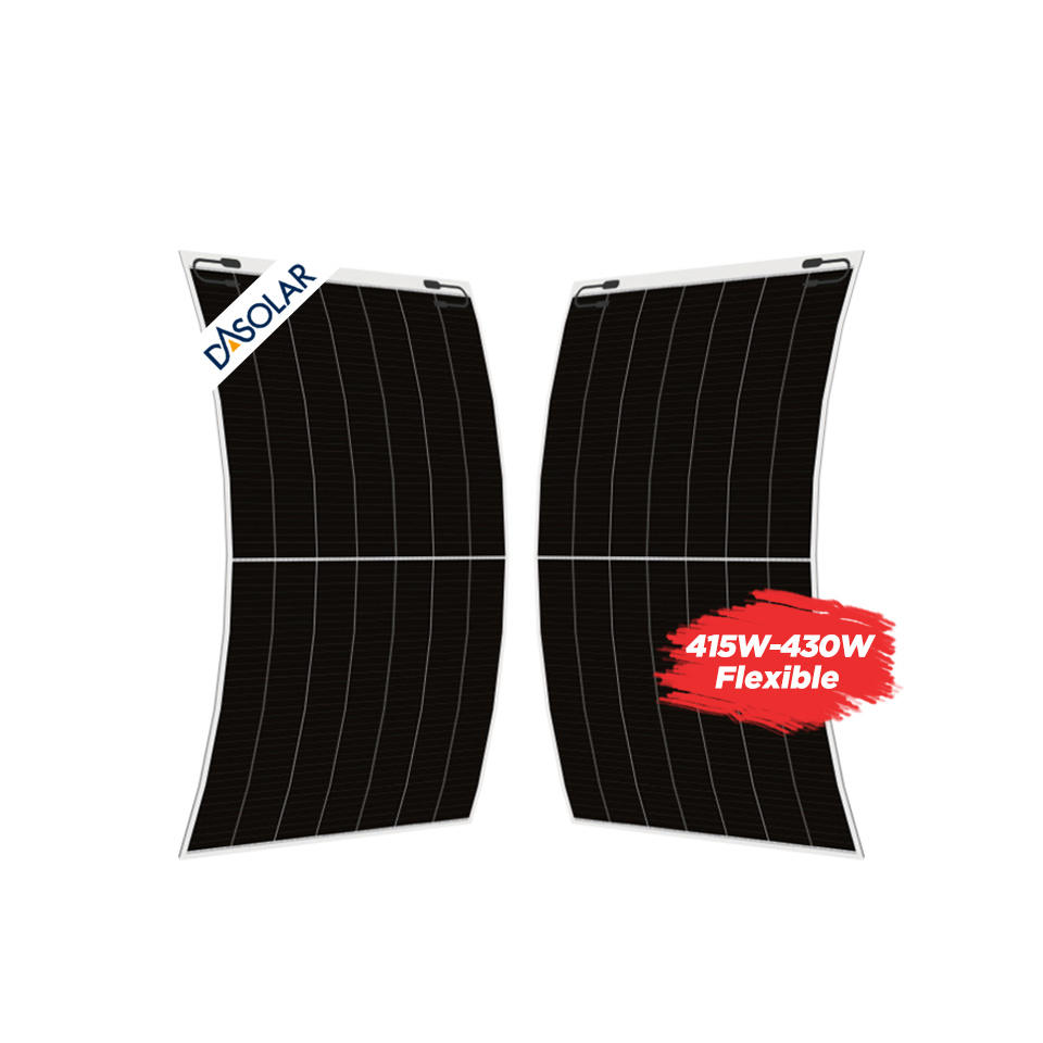 Leichtes, geschindeltes Solarmodul 415 W, 420 W, 430 W DAS, flexible Solarmodule