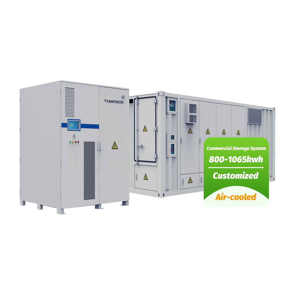 800KWH~1065KWH LiFePO4-Batterie-Luftkühlungs-Solarenergie-Speicherbehälter für die gewerbliche Industrie