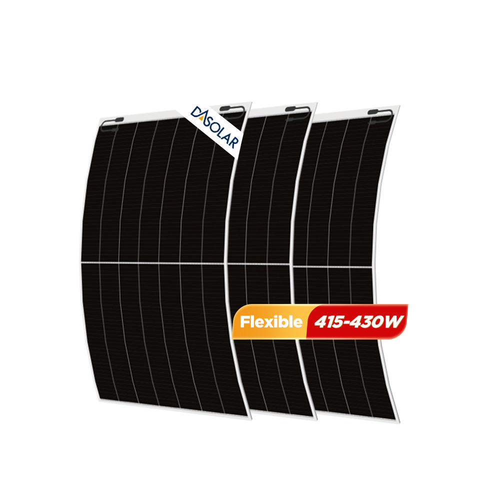 DAS leichte, flexible Tier-1-Solarmodul mit 415 W, 420 W, 425 W und 430 W